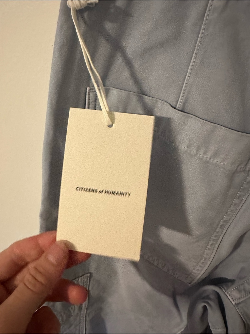 NWT Citizens of Humanity Marcelle cargo pants june blue 27 - Picture 5 of 9